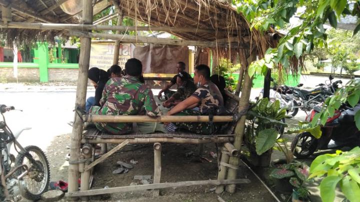 Guyub Rukun, Anggota Tim Publikasi TMMD Bojonegoro Berkumpul Penuh Keakraban
